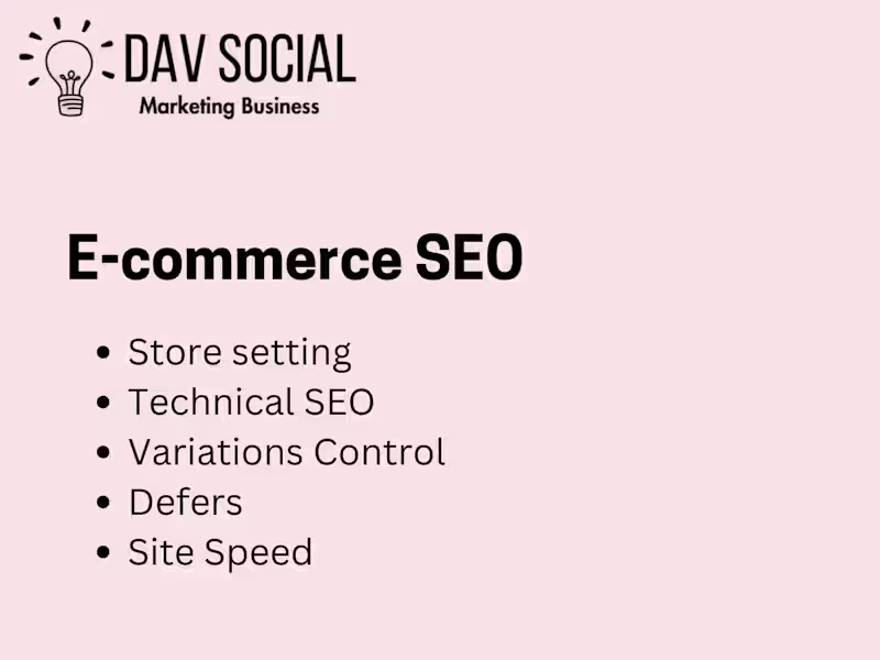 Cover image for SEO Optimization for E-commerce Website