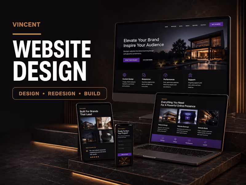 Cover image for Custom Business Website Design & Redesign