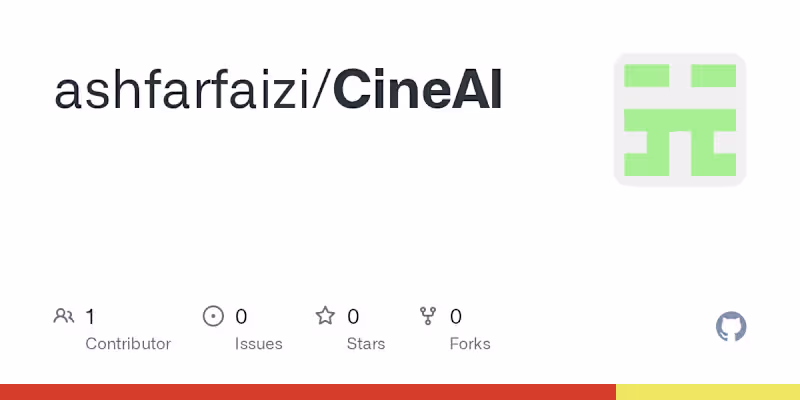 Cover image for CineAI Pro: Mood-Based Movie/Show Recommendations