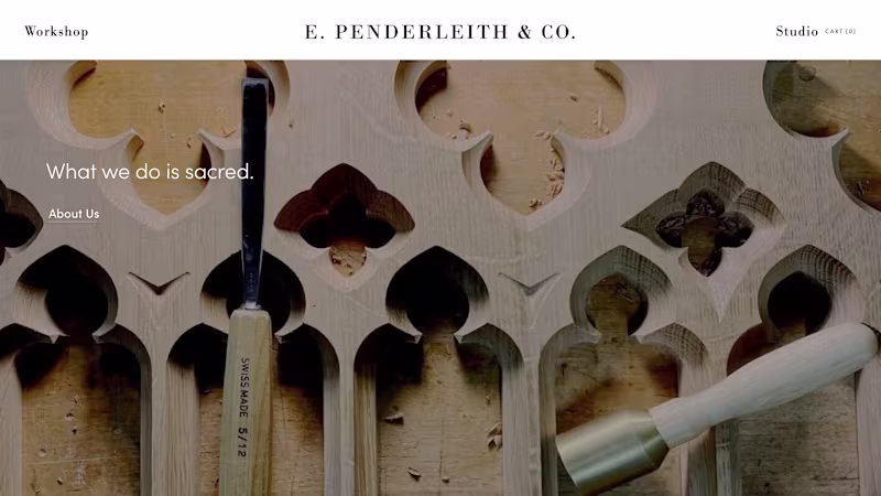 Cover image for E. Penderleith & Co.
Specializing in