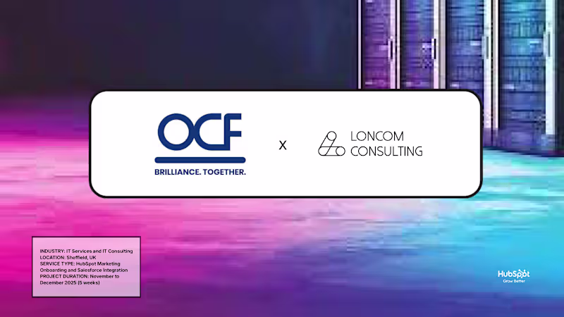 Cover image for HubSpot & Salesforce Integration for OCF