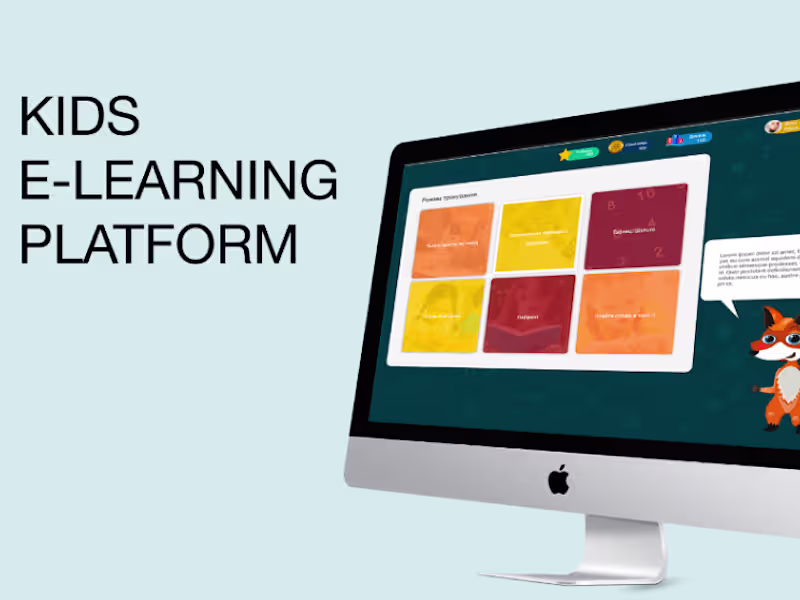 Cover image for Kids Learning Platform
