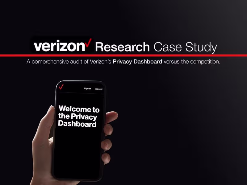 Cover image for Verizon Research Case Study