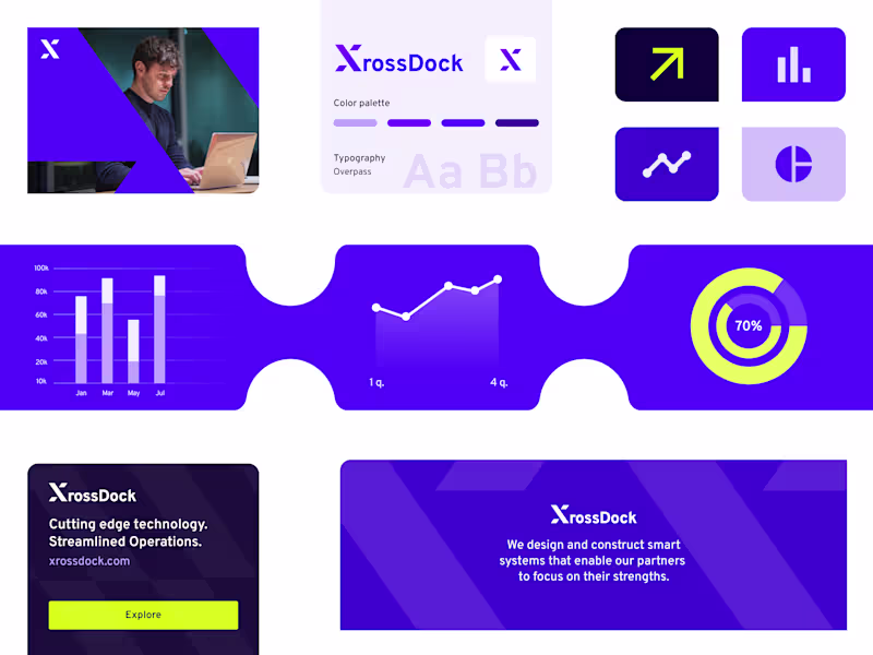 Cover image for Xross: Corporate brand design
