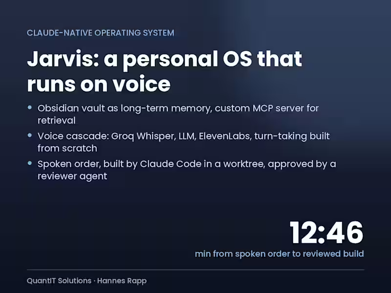 Cover image for Personal AI assistant (Jarvis) built for your workflow