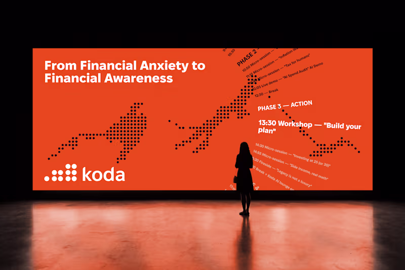 Cover image for Koda — AI-driven fintech app Identity