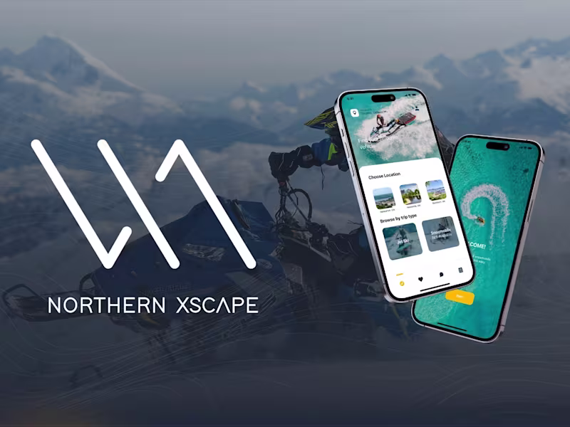 Cover image for Northern Xscape Rental | UI/UX Case Study