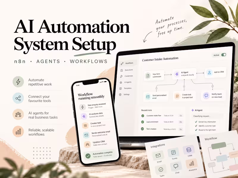 Cover image for AI Automation System Setup