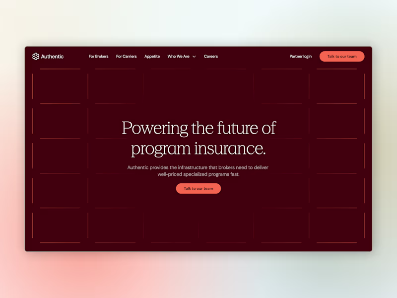 Cover image for Authentic Re-Launch: Scalable B2B Website Infra in Framer