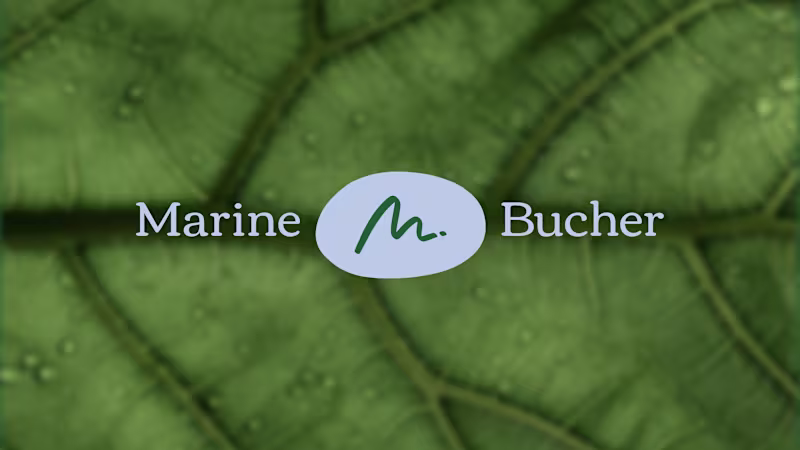 Cover image for Marine Bucher Personal Branding Project