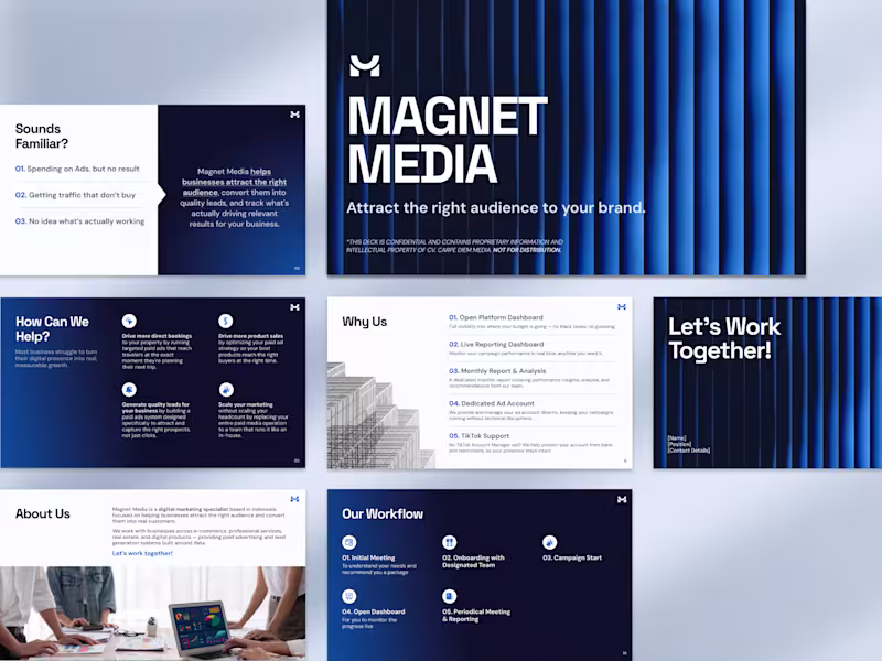 Cover image for Professional Deck Design for Magnet Media