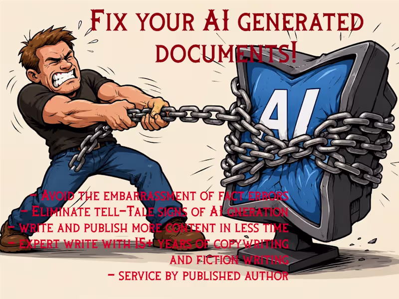 Cover image for Humanize Your AI-Generated Document or Book