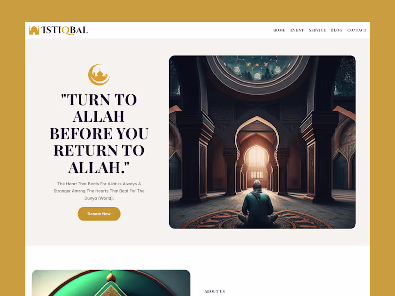 Cover image for 🕌 Introducing Istiqbal – Islamic