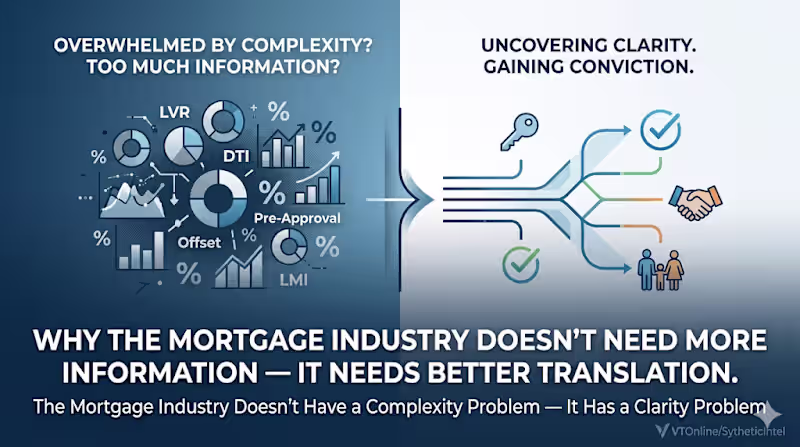 Cover image for [PROBLEM]: 
"The mortgage industry doesn't