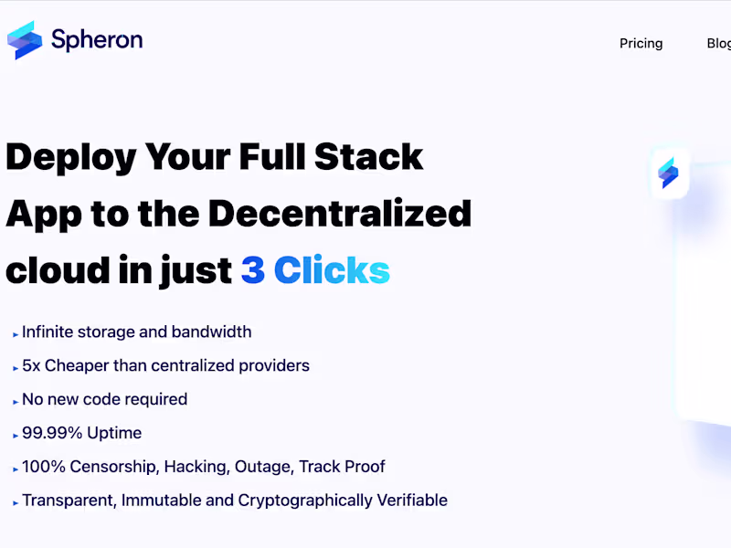Cover image for Spheron Network