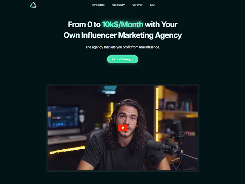 Cover image for AMG — influencer marketing agency