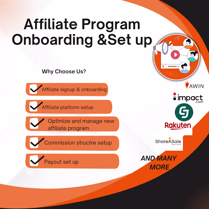 Cover image for Affiliate Program Setup & Onboarding | Launch Partner Program