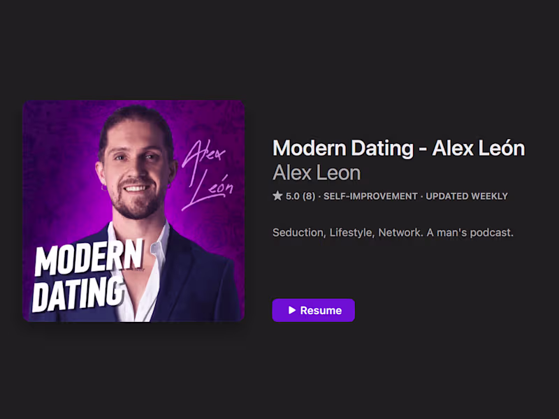 Cover image for "Modern Dating" Podcast