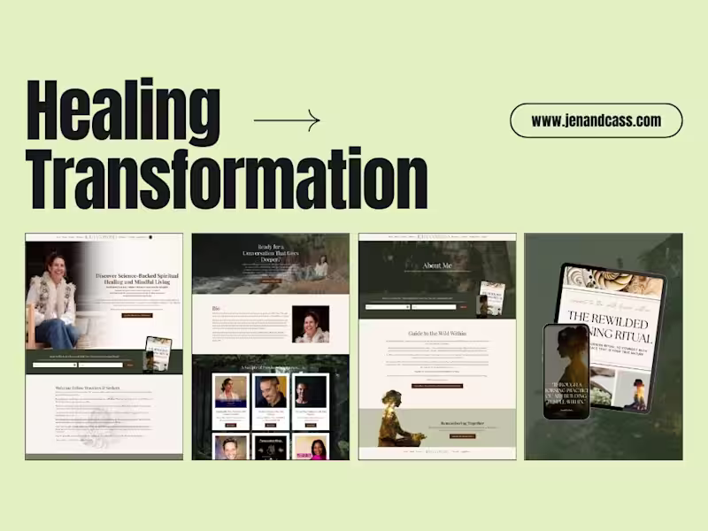 Cover image for Website Case Study: Holly Copeland Transformation