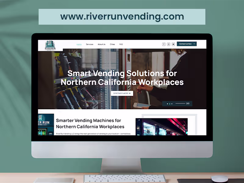 Cover image for Custom built site with free
