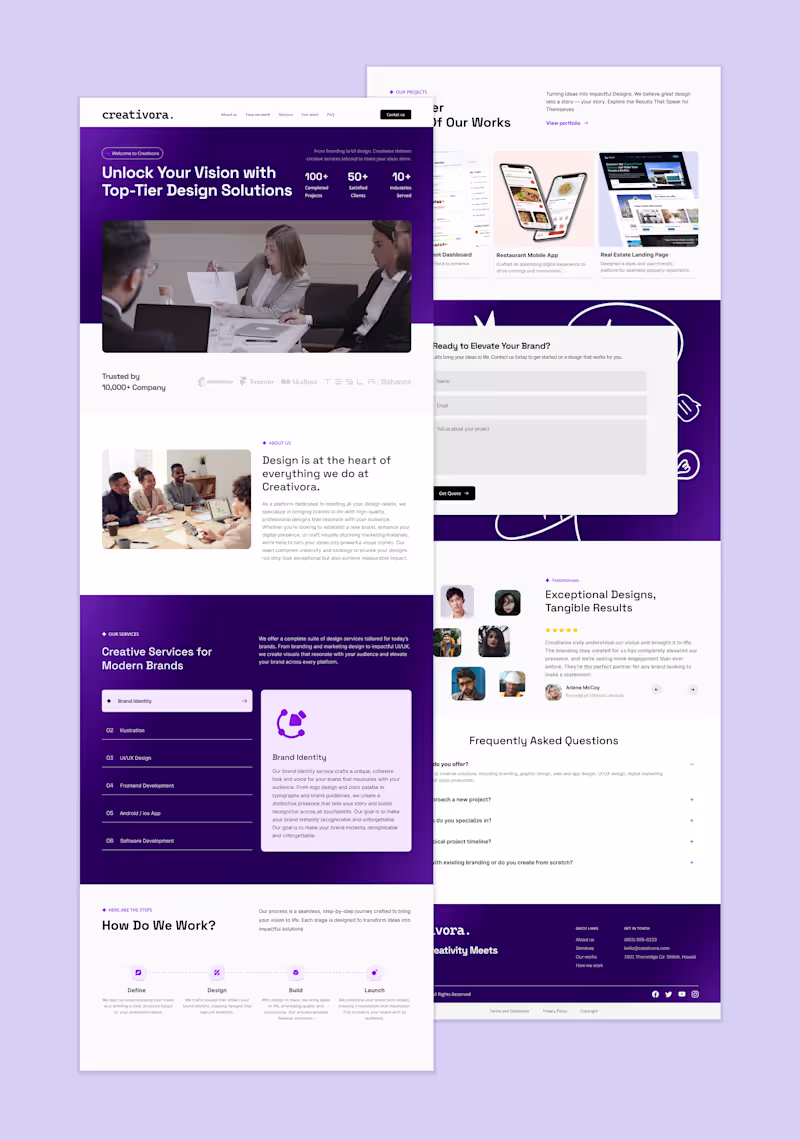 Cover image for Digital Agency Website
