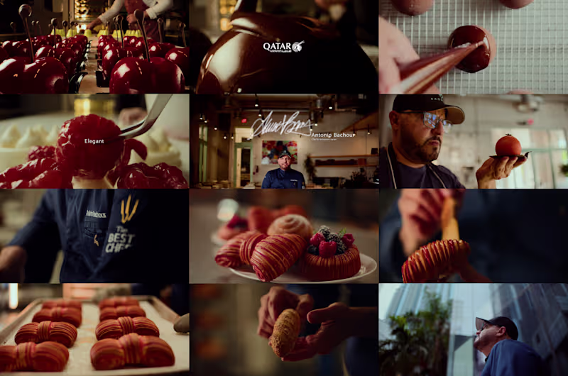 Cover image for Client: Qatar Airways // Chefs
