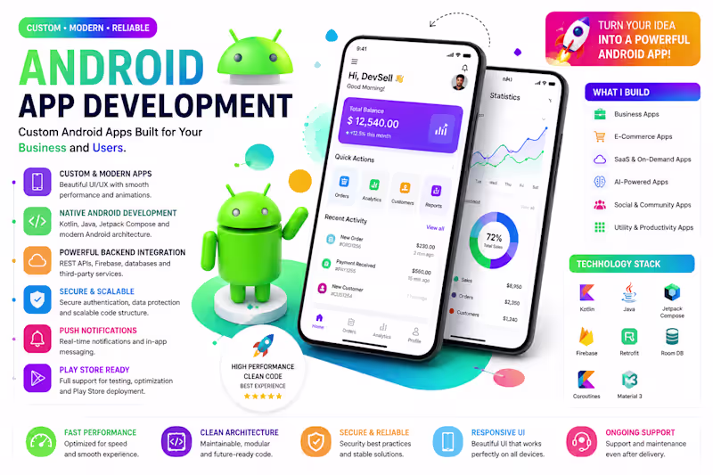 Cover image for Android App Development