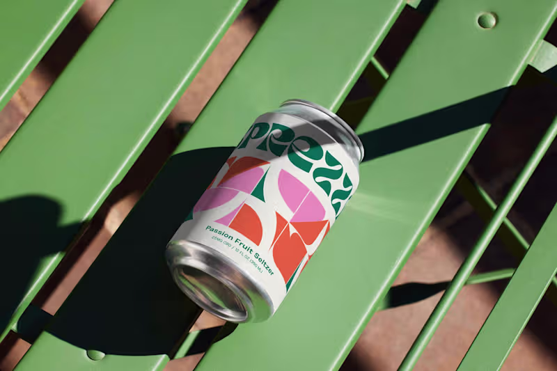 Cover image for Sprezza CBD Seltzer | Logo & Package Design