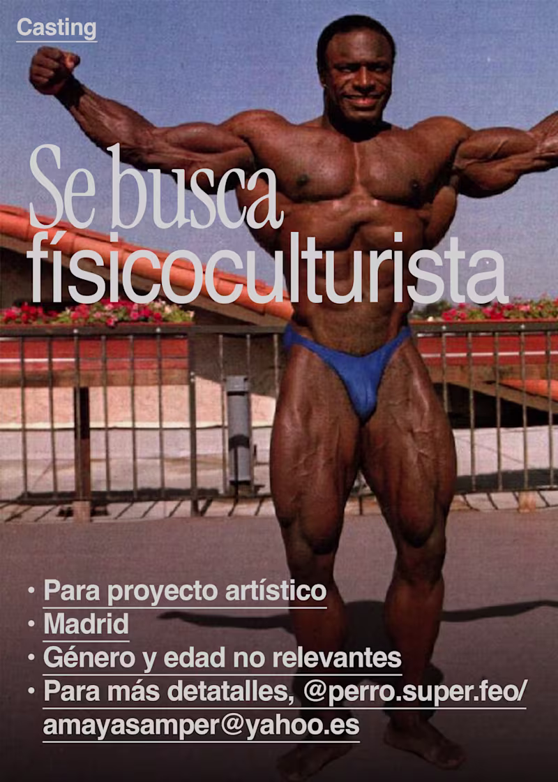 Cover image for Poster design for Open Call.