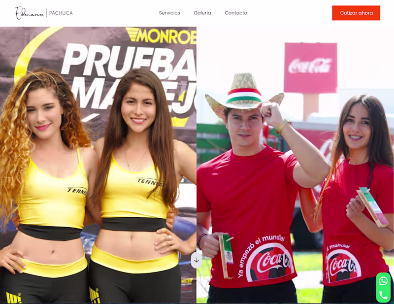 Cover image for Edecanes Pachuca — BTL & Promo Staff