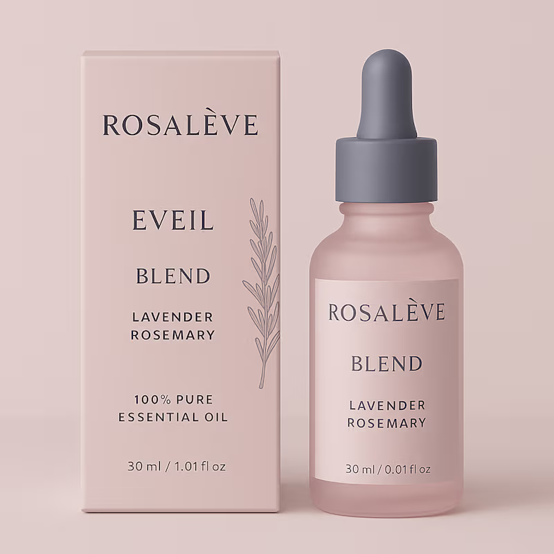 Cover image for ROSALÈVE — Luxury Essential Oils Identity & Packaging