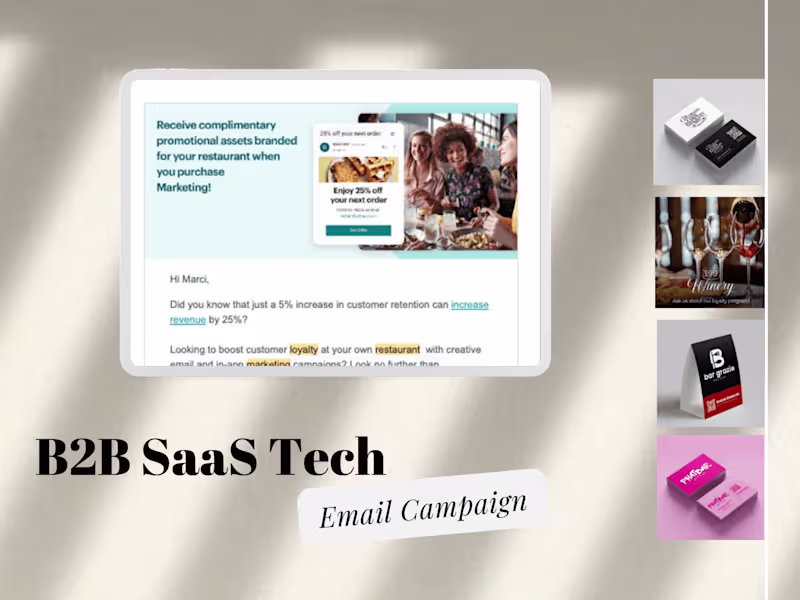 Cover image for B2B SaaS Tech Company's Expansion & Adoption Email Campaign