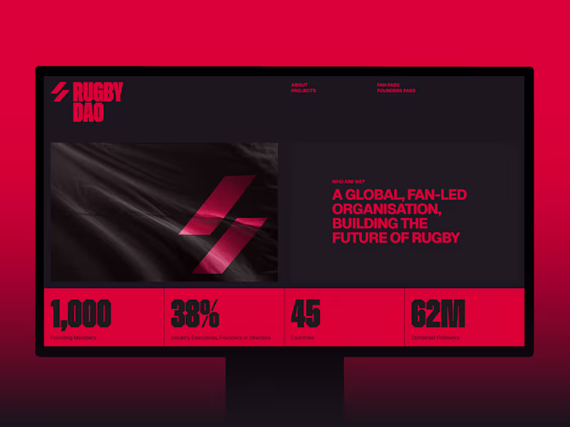 Cover image for RugbyDAO is a global, fan