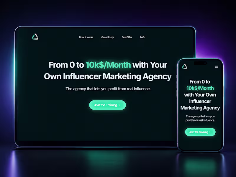 Cover image for Landing Page in Framer