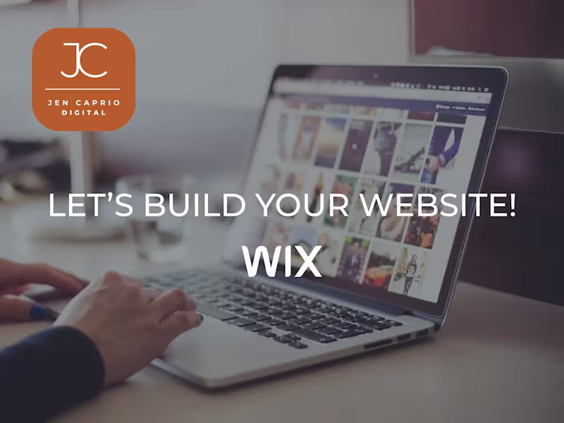 Cover image for Let's Build Your Wix Site!