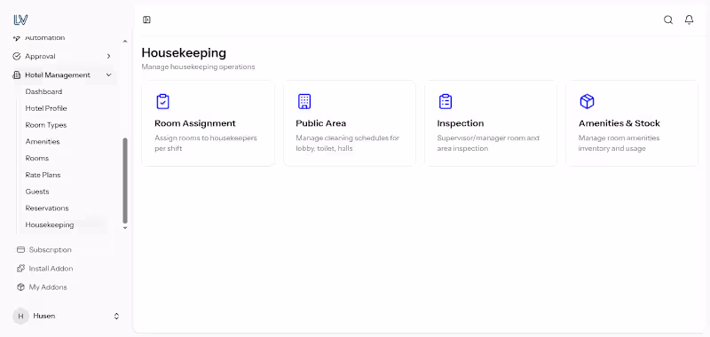 Cover image for Finish created Hotel Management Module