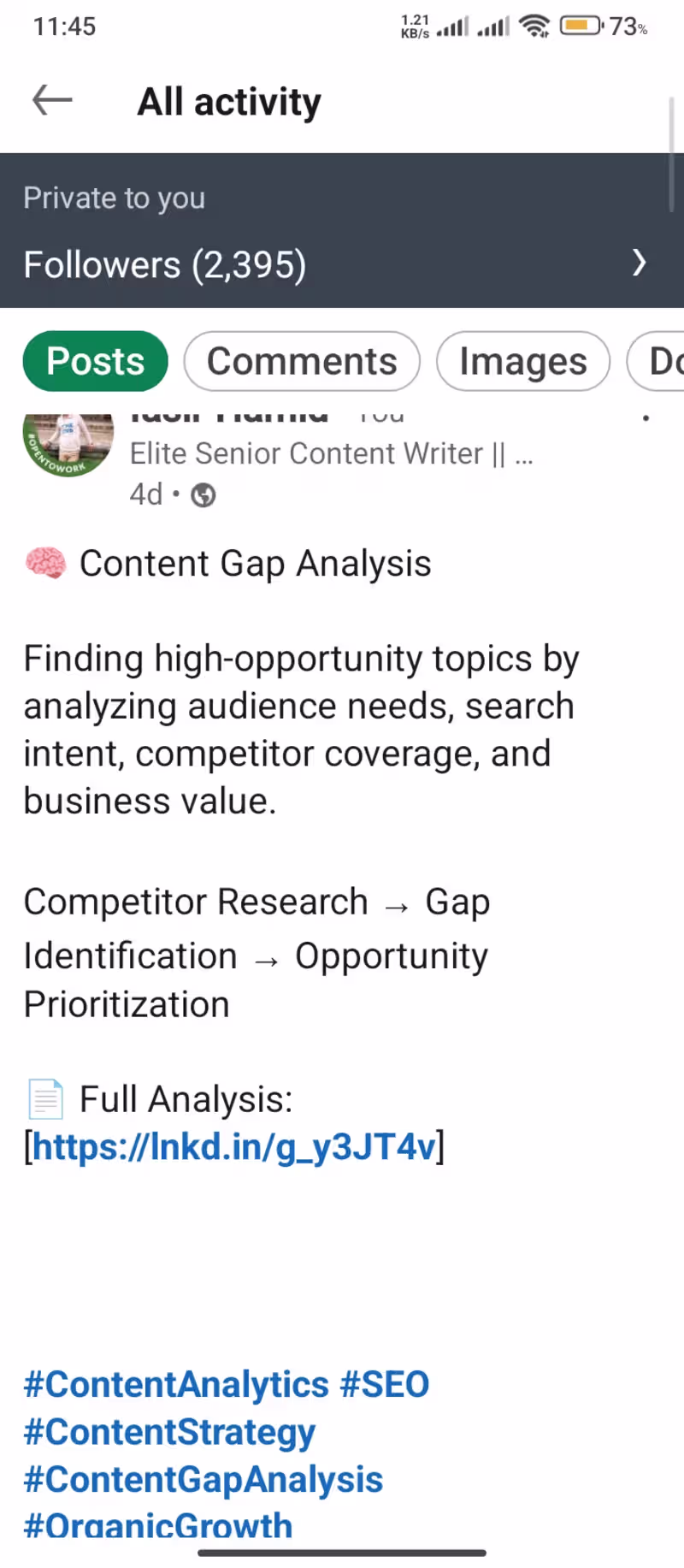 Cover image for Content Gap Analysis