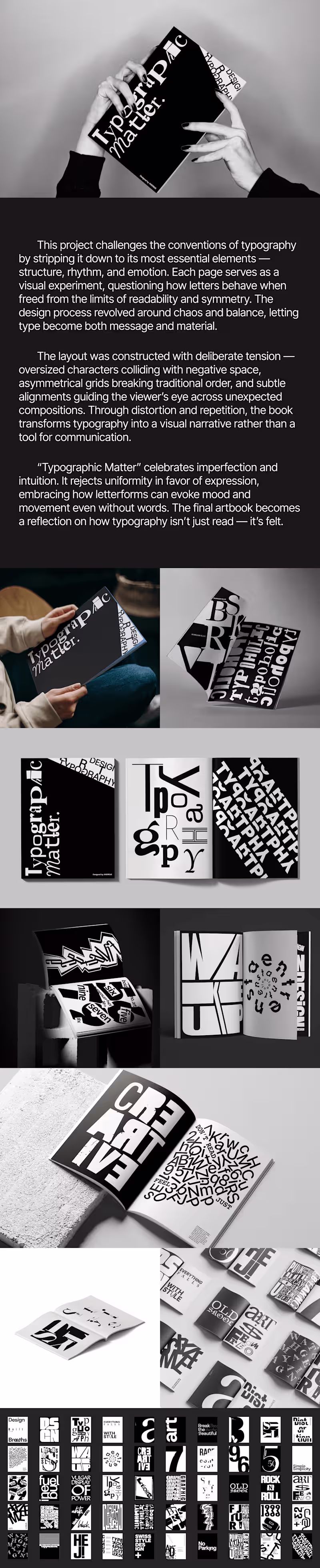 Cover image for Artbook - Typographic Matter