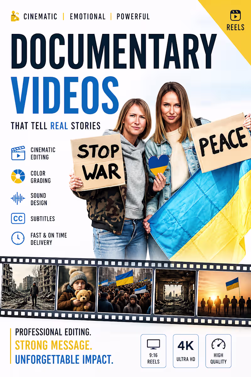 Cover image for Cinematic Video Editing & Production