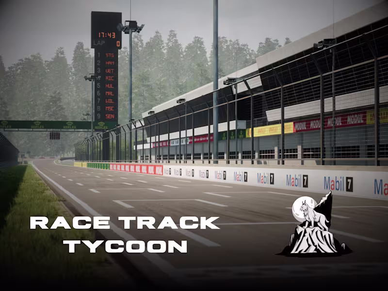 Cover image for Lead Programmer for Race Track Tycoon