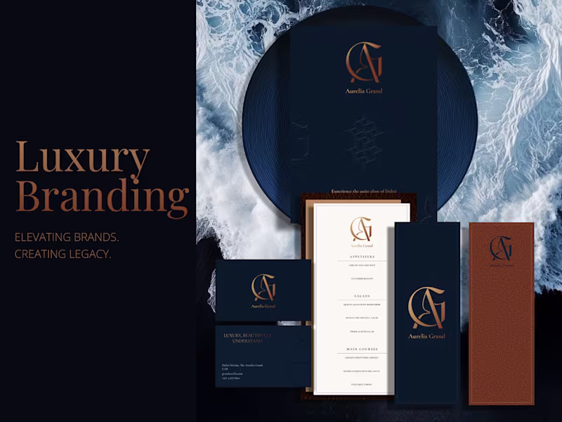 Cover image for Luxury & Premium Brand Identity