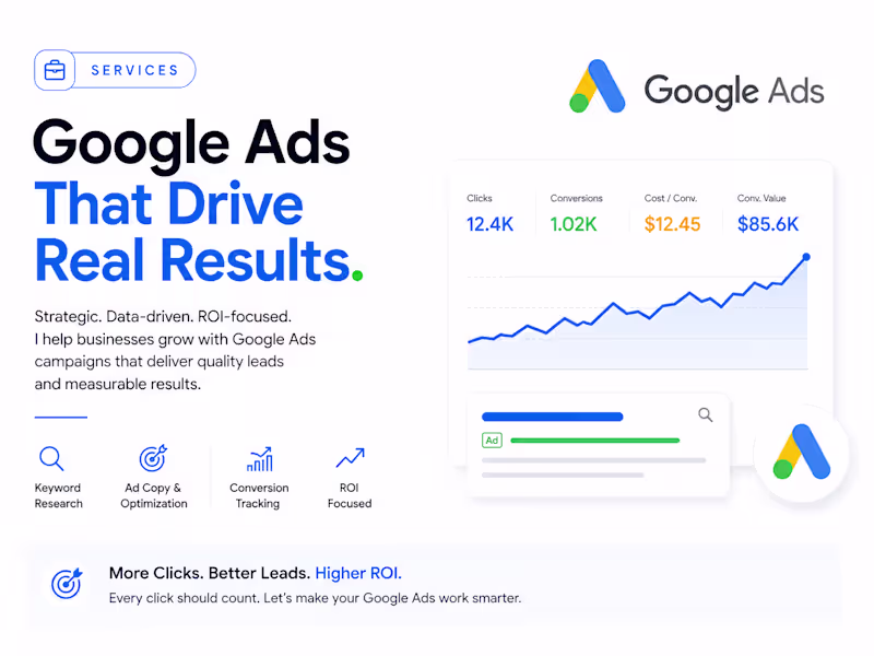 Cover image for Google Ads Management & PPC Performance Marketing