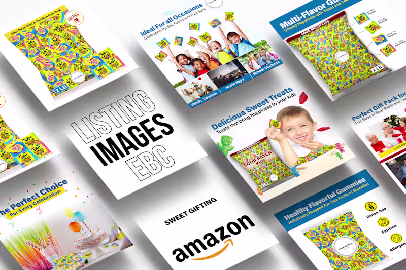 Cover image for Sweet Gifting A+ Content Listing Images Design