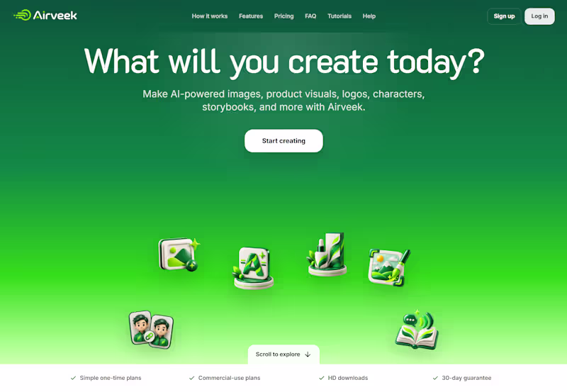 Cover image for Airveek is an AI-powered creative
