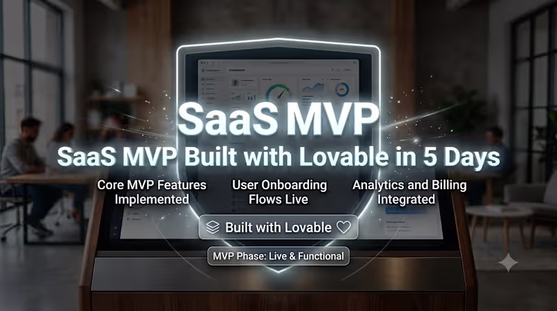 Cover image for Mobile App MVP Development