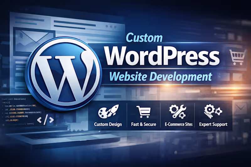 Cover image for Custom WordPress Website Development