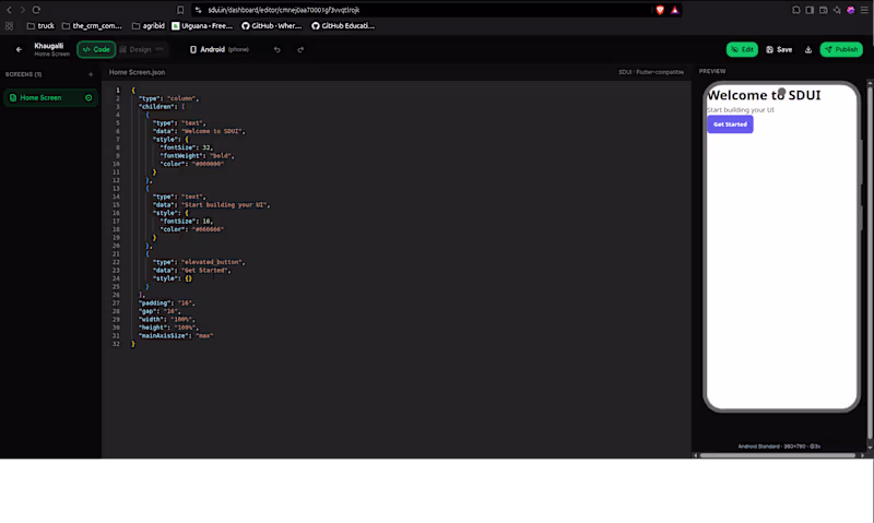 Cover image for SDUI | Flutter Server Driven UI, Drag and Drop App Builder I...