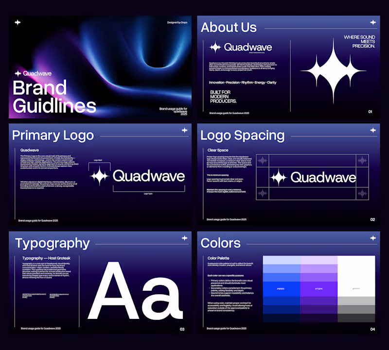 Cover image for This is what a $1000 Brand Guidelines design looks like when...