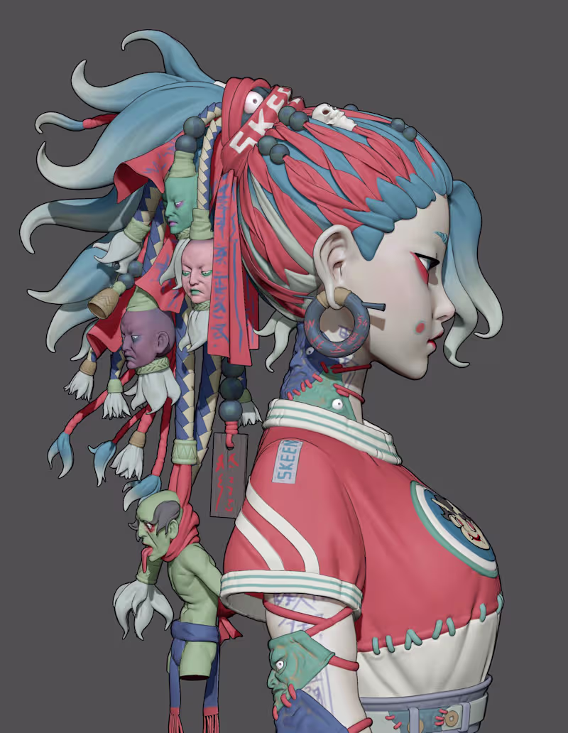 Cover image for 3D character model

A stylized 3D