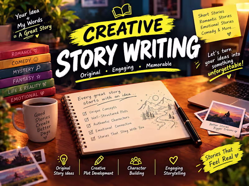Cover image for Creative Story Writing